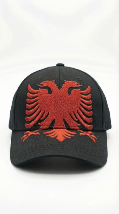 Albanian Eagle Hat - Black