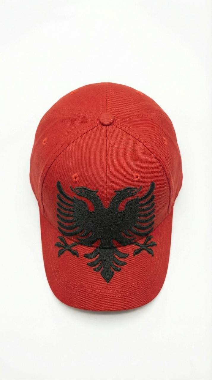 Hajde Zemer Albanian Eagle Hat - Red