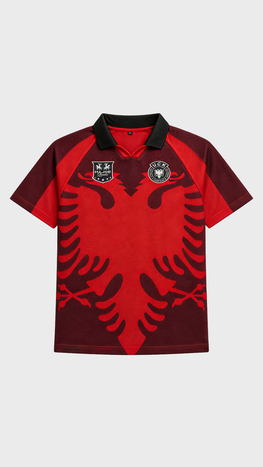 Albanian Eagle Football Jersey — summer in Tirana, Hajde Zemer