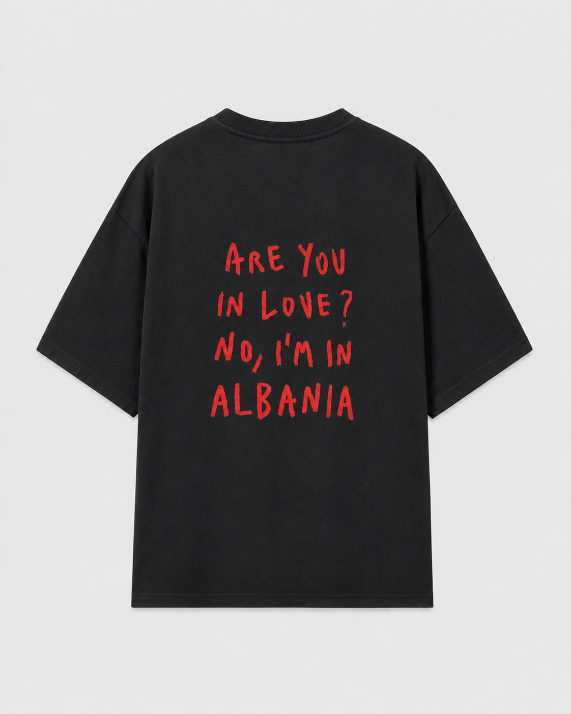 Are You In Love? No, I'm In Albania Tee — Kids - Front | Hajde Zemer