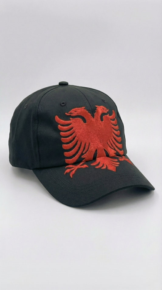 Albanian Eagle Hat - Black