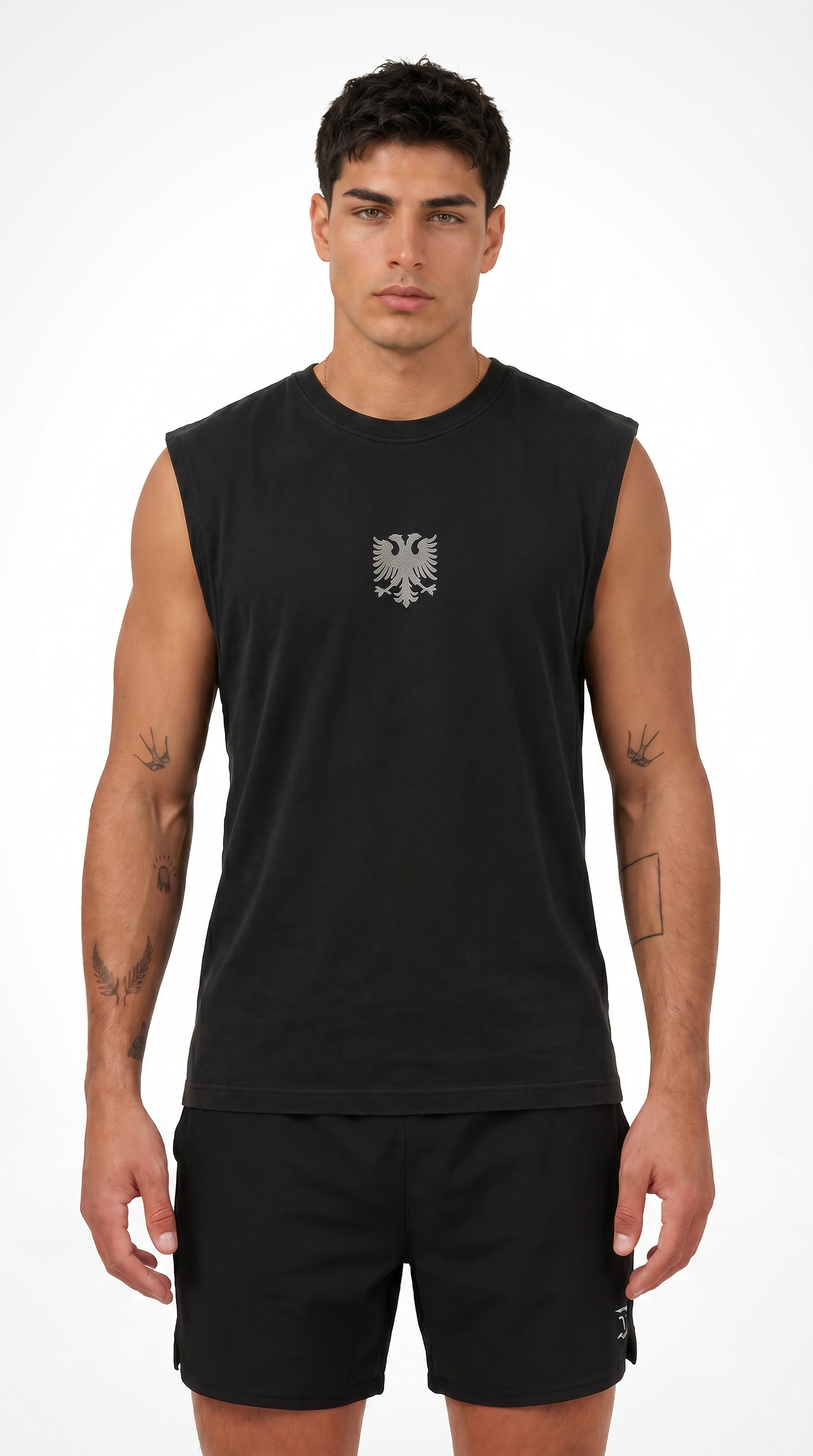Albanian Eagle Bisha Eagle Tank — lifestyle shot | Hajde Zemer
