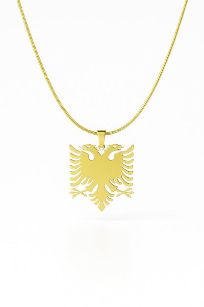 Albanian Eagle Pendant Necklace | Hajde Zemer