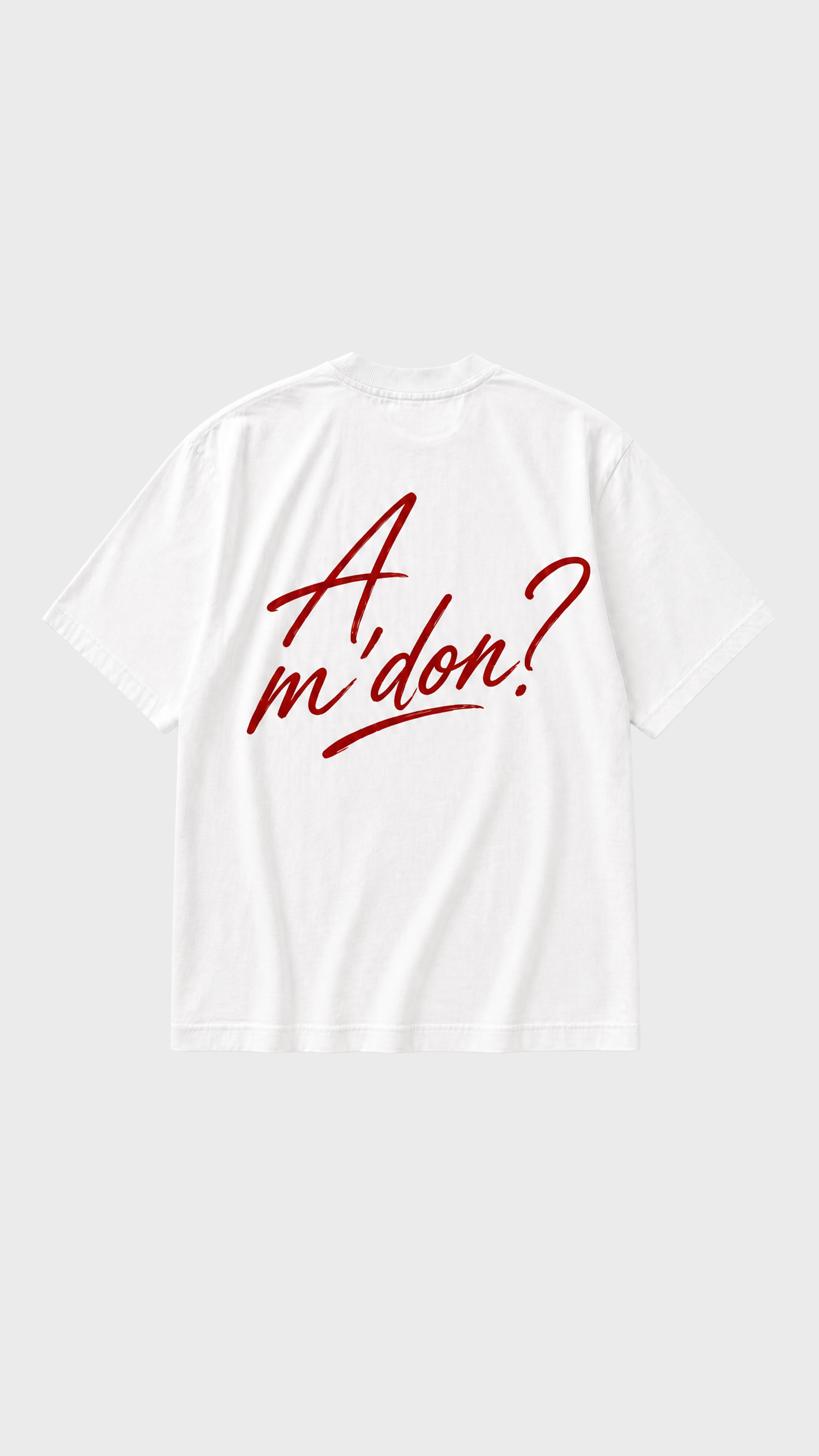 A'mdon? Tee | Albanian Clothing | ZEMER – Hajde Zemer