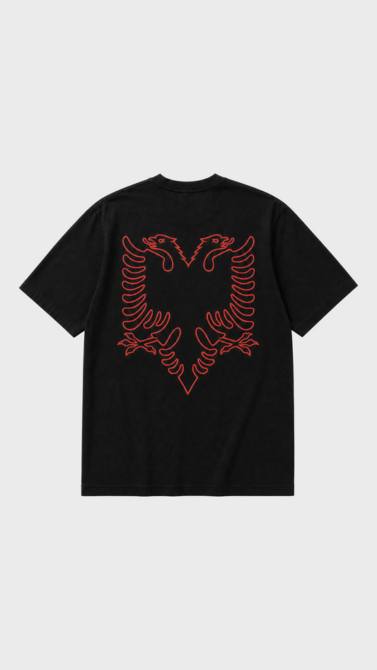 Zemer Eagle Print Tee
