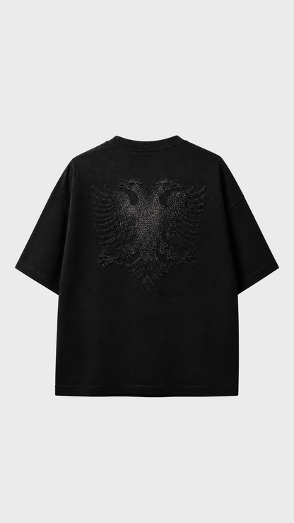 Zemer Script RhineStone Tee