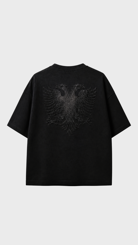 Zemer Script RhineStone Tee