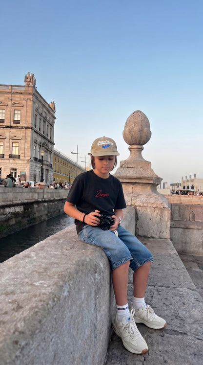 Zemer Eagle Print Tee — Kids