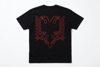 Zemer Script Eagle Tee — Back