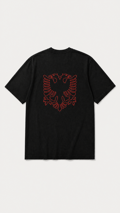 Albanian Eagle Zemer Eagle Print Tee | Hajde Zemer