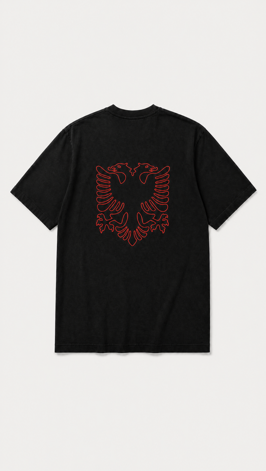Zemer Eagle Print Tee