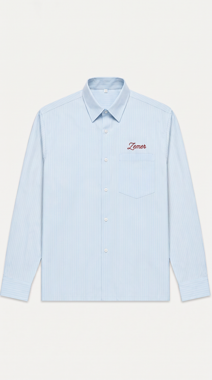 Albanian Eagle Crop Button-Down | Hajde Zemer
