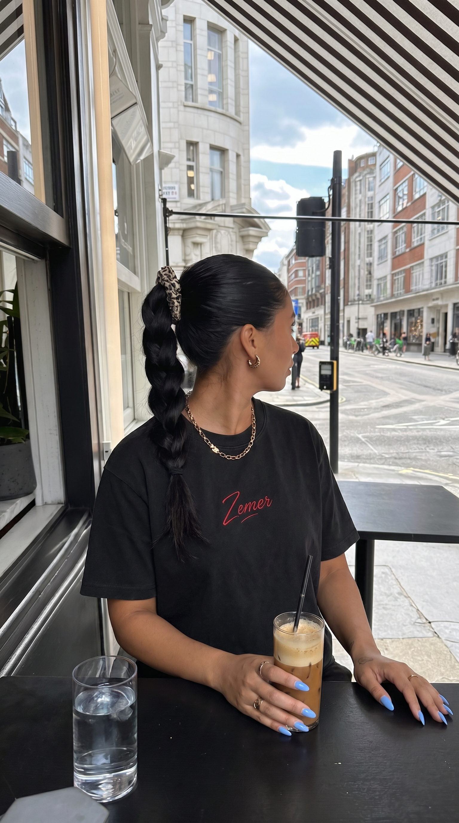 Albanian Eagle Zemer Eagle Print Tee — lifestyle shot | Hajde Zemer