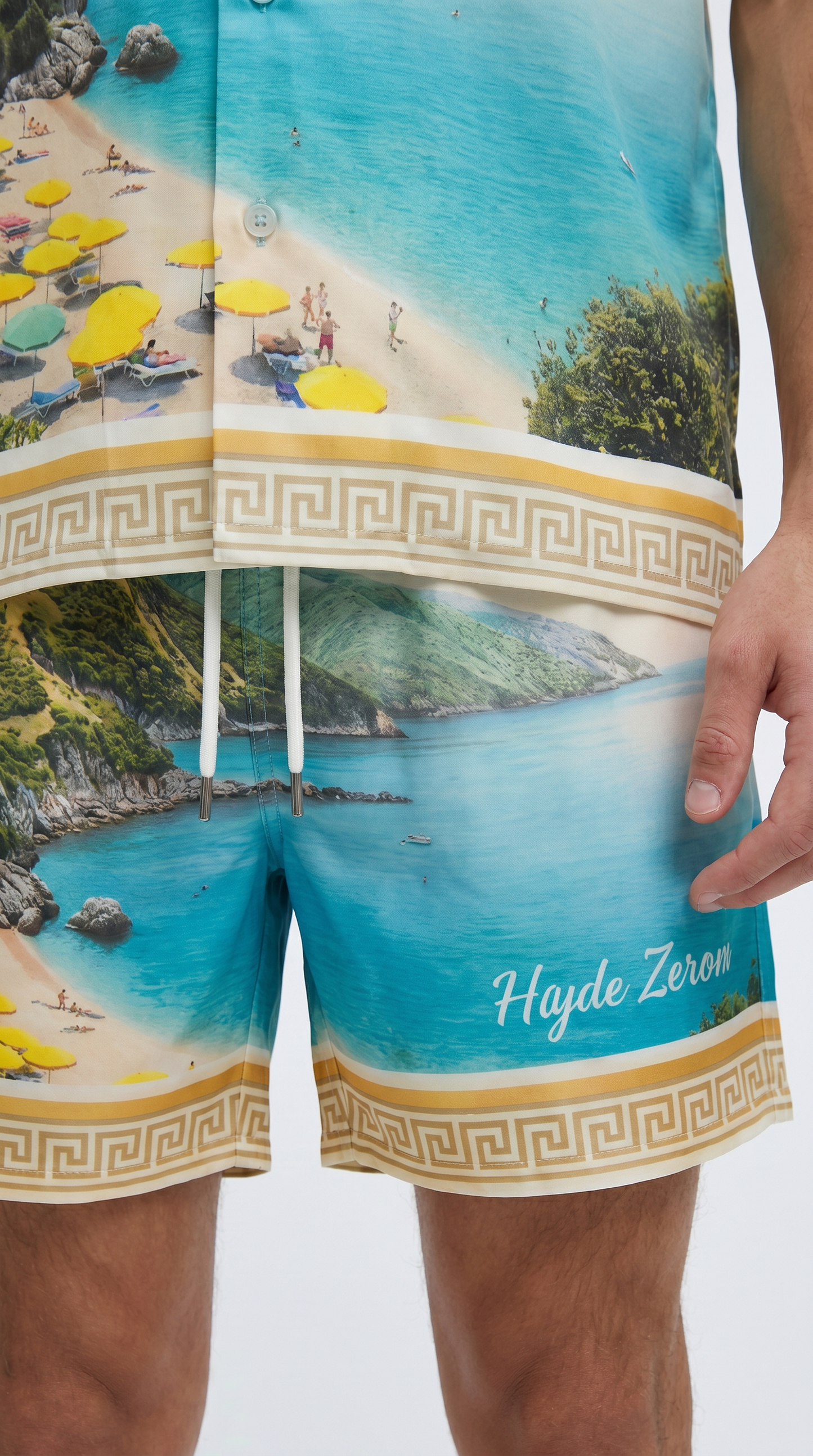 Greencoast Set (Shirt + Shorts) — detail
