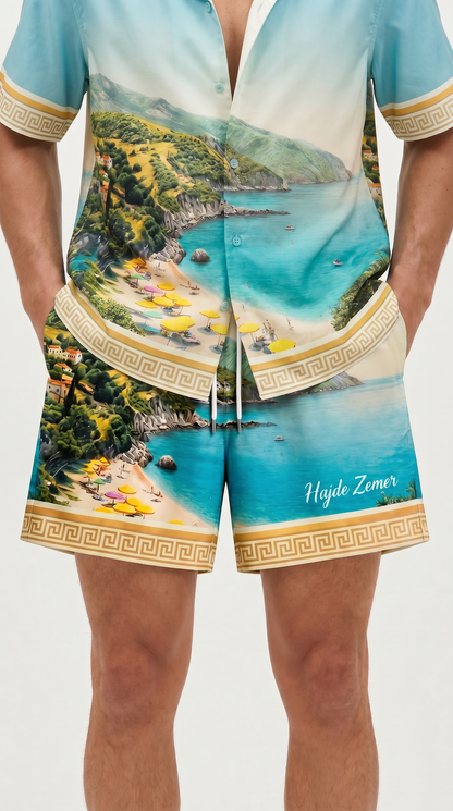 Greencoast Set (Shirt + Shorts)