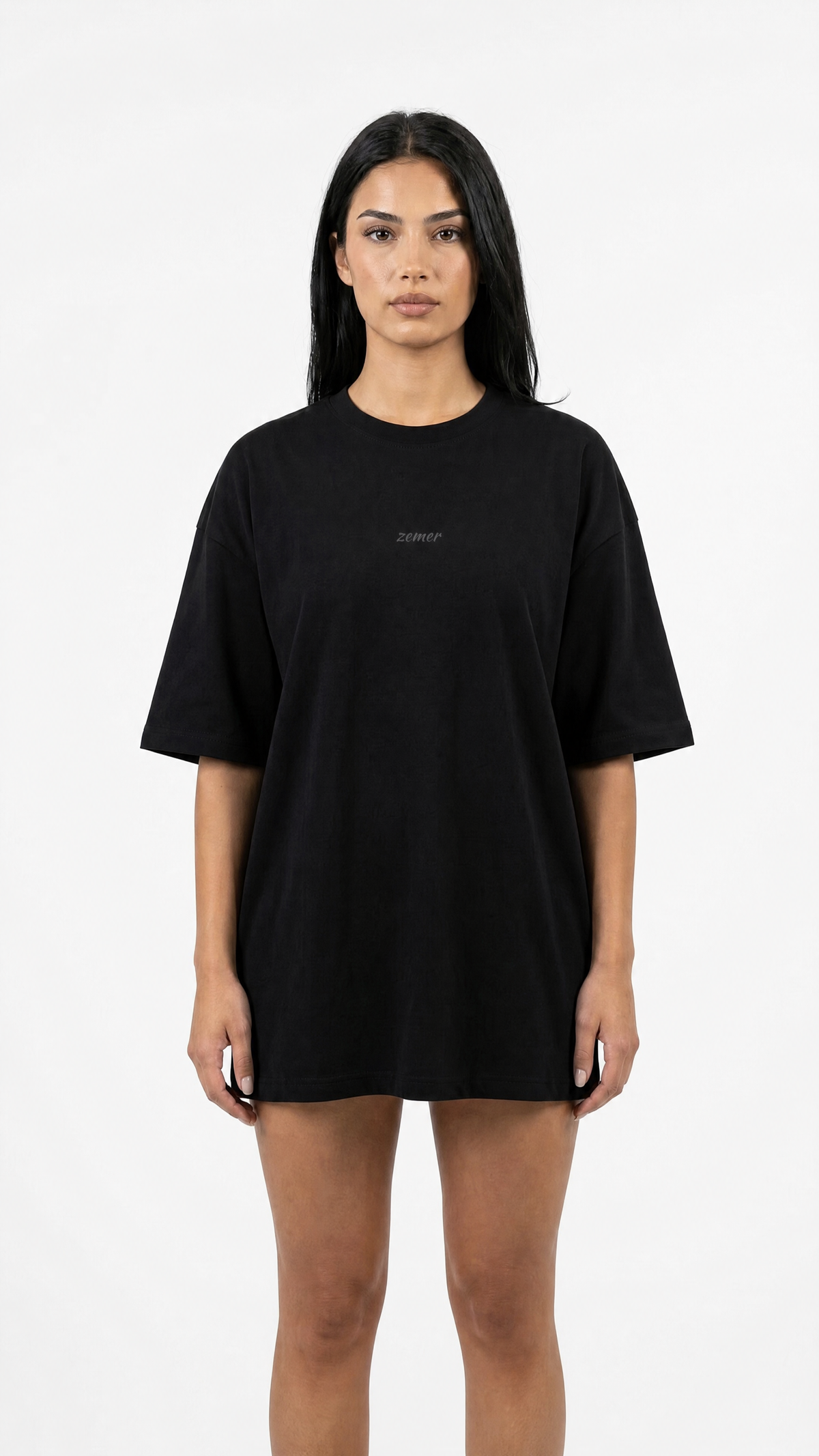 Zemer Script RhineStone Tee | Hajde Zemer