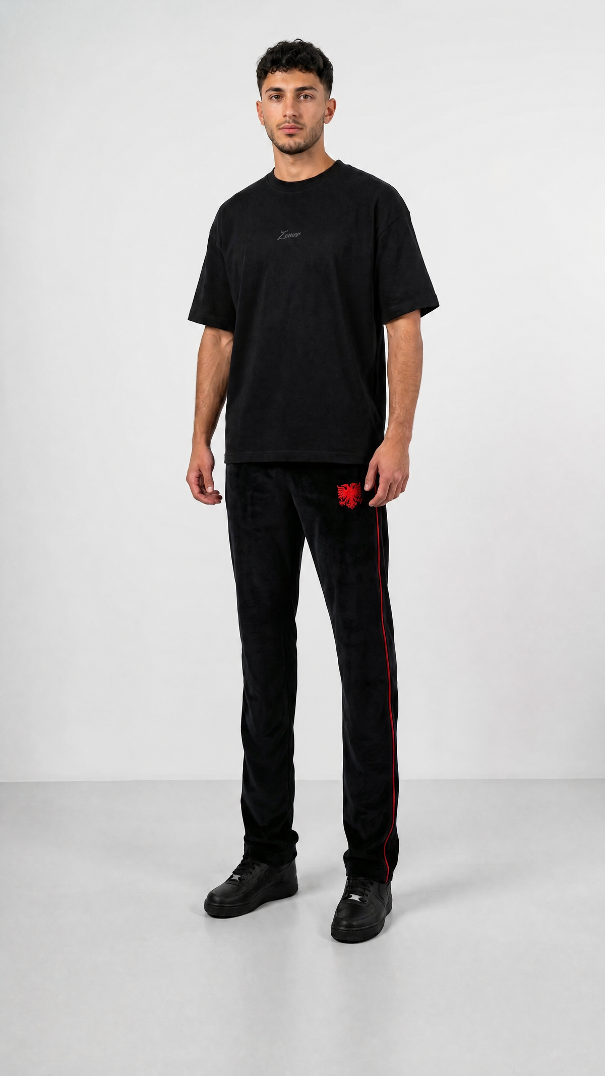 Zemer Script RhineStone Tee | Hajde Zemer