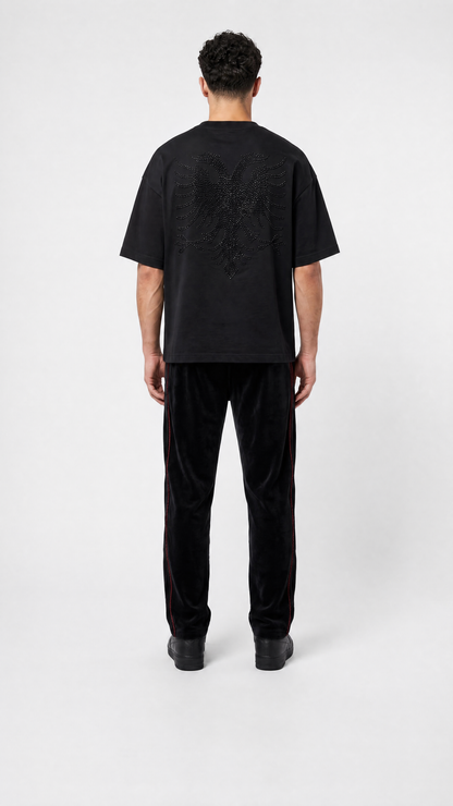 Zemer Script RhineStone Tee | Hajde Zemer
