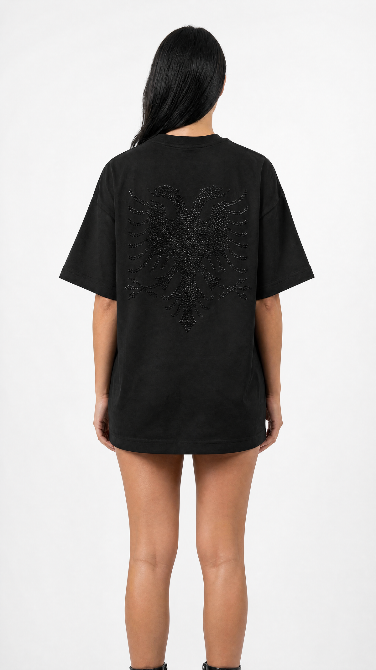 Zemer Script RhineStone Tee | Hajde Zemer
