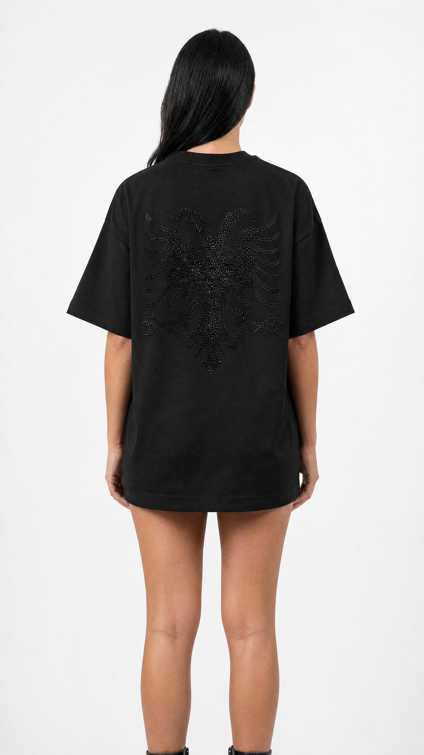 Zemer Script RhineStone Tee | Hajde Zemer