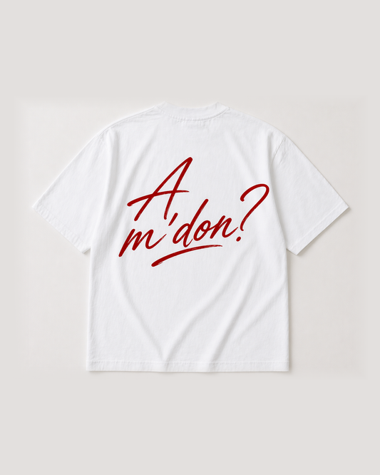 A'mdon? Tee front