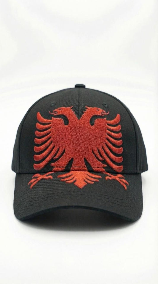 Albanian Eagle Hat - Black