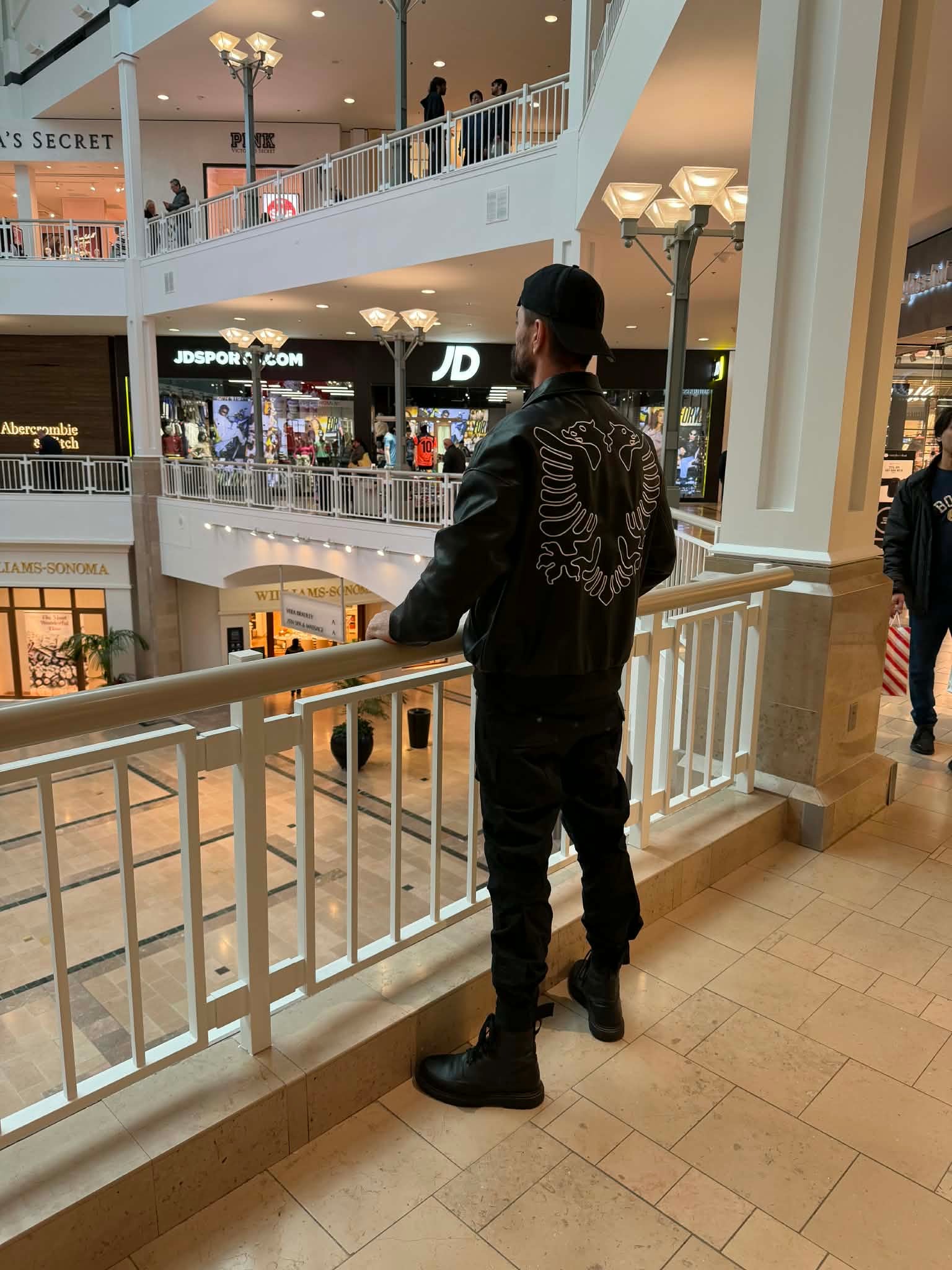 UGC - Fitim in Eagle Jacket at mall
